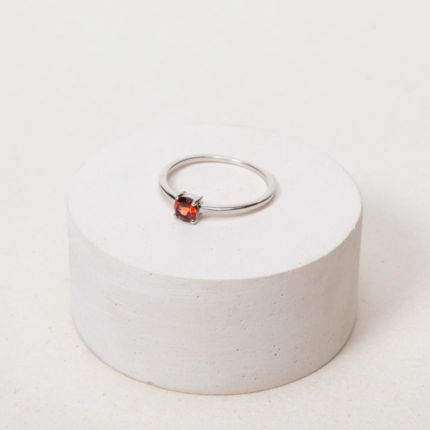 Bague Enia - Grenat